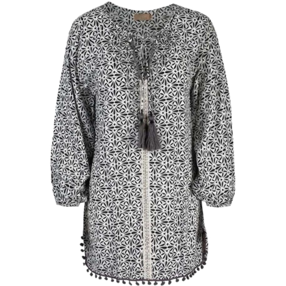 Skemo Bali Flower Tunic Size M